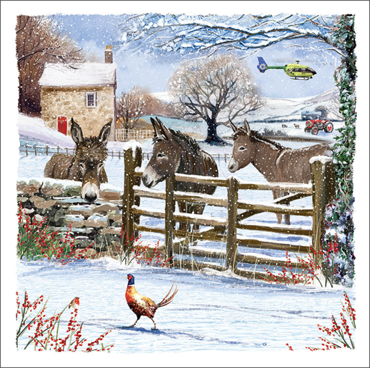 Christmas Cards - A Passer By, pack of 10