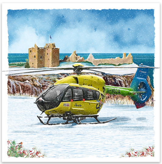 Christmas Cards - Dunnottar Castle, pack of 10